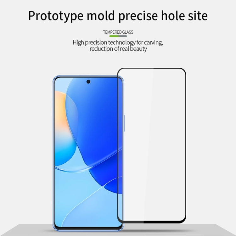 For Xiaomi Poco M6 Pro 4G PINWUYO 9H 2.5D Full Screen Tempered Glass Film(Black) -  by PINWUYO | Online Shopping UK | buy2fix