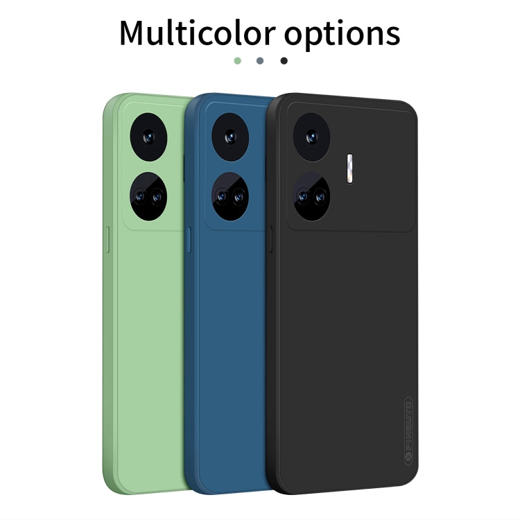For Realme GT Neo5 SE PINWUYO Sense Series Liquid Silicone TPU Phone Case(Green) - Realme Cases by PINWUYO | Online Shopping UK | buy2fix