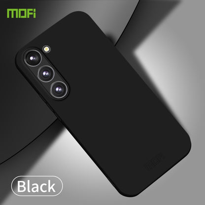 For Samsung Galaxy S23+ 5G MOFI Qin Series Skin Feel All-inclusive PC Phone Case(Black) - Galaxy Phone Cases by MOFI | Online Shopping UK | buy2fix