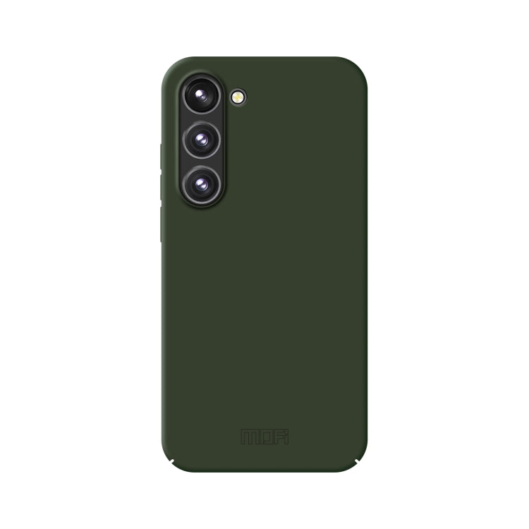 For Samsung Galaxy S23+ 5G MOFI Qin Series Skin Feel All-inclusive PC Phone Case(Green) - Galaxy Phone Cases by MOFI | Online Shopping UK | buy2fix