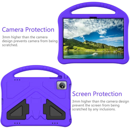 For Blackview Tab 8 WiFi 10.1 2023 EVA Shockproof Tablet Case with Holder(Purple) - Others by buy2fix | Online Shopping UK | buy2fix