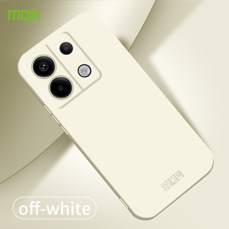 For Xiaomi Redmi Note 13 Pro MOFI Qin Series Skin Feel All-inclusive PC Phone Case(Beige) - Note 13 Pro Cases by MOFI | Online Shopping UK | buy2fix