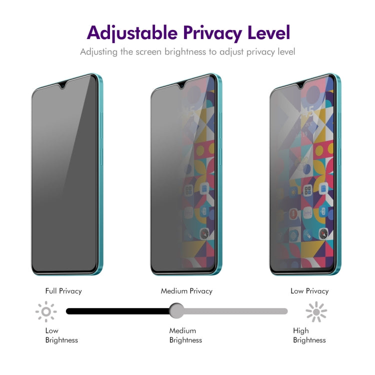 For Xiaomi Redmi A3 2pcs ENKAY Hat-Prince 28 Degree Anti-peeping Privacy Silk Screen Tempered Glass Film -  by ENKAY | Online Shopping UK | buy2fix