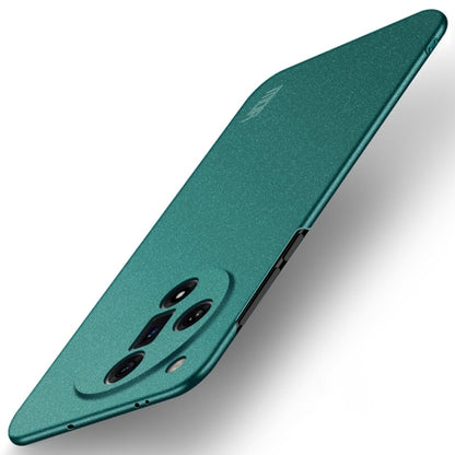 For OPPO Find X7 MOFI Fandun Series Frosted PC Ultra-thin All-inclusive Phone Case(Green) - Find X7 Cases by MOFI | Online Shopping UK | buy2fix