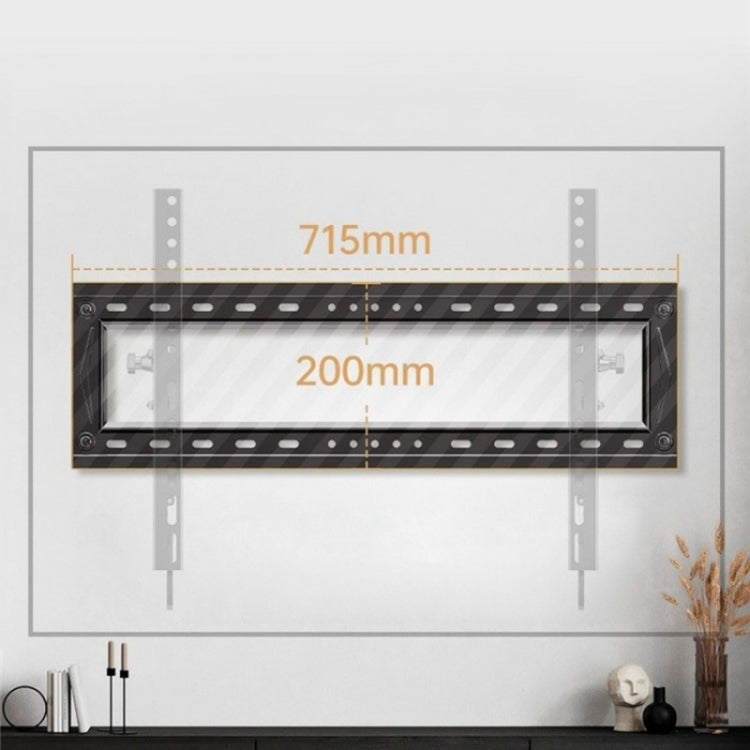 NB DF80-T Angle Adjustable Television Holder Universal 65-90 inch TV Wall Mount Bracket - TV Brackets & Mounts by buy2fix | Online Shopping UK | buy2fix