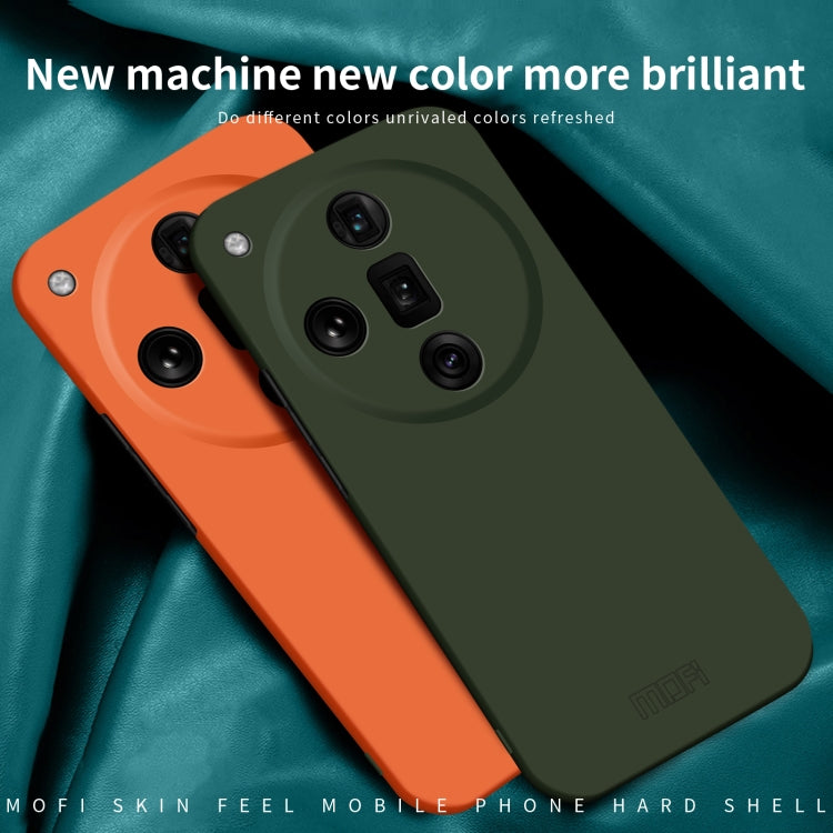 For OPPO Find X7 MOFI Qin Series Skin Feel All-inclusive PC Phone Case(Orange) - Find X7 Cases by MOFI | Online Shopping UK | buy2fix
