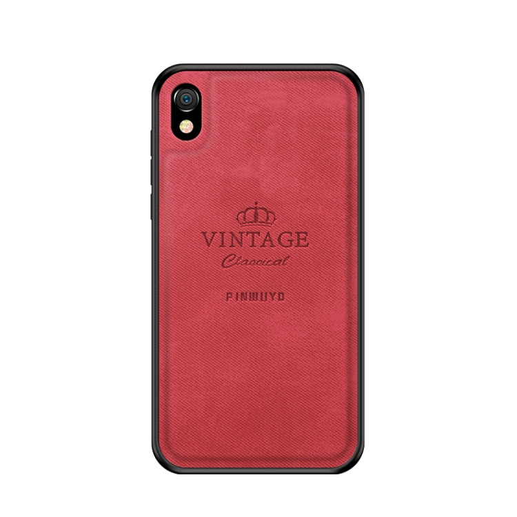 PINWUYO Shockproof Waterproof Full Coverage PC + TPU + Skin Protective Case for HUAWEI Honor 8S / Y5 2019(Red) - Honor Cases by PINWUYO | Online Shopping UK | buy2fix