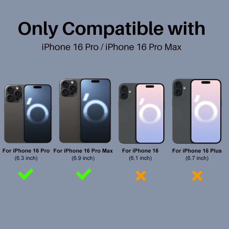 For iPhone 16 Pro / 16 Pro Max NORTHJO Camera Lens Protector 3D Night Shot Tempered Glass Film(Black) - iPhone 16 Pro Max Tempered Glass by NORTHJO | Online Shopping UK | buy2fix