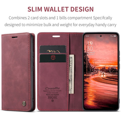 For OPPO Reno12 F /12 FS 5G CaseMe 013 Multifunctional Horizontal Flip Leather Phone Case(Red) - Reno12 F Cases by CaseMe | Online Shopping UK | buy2fix