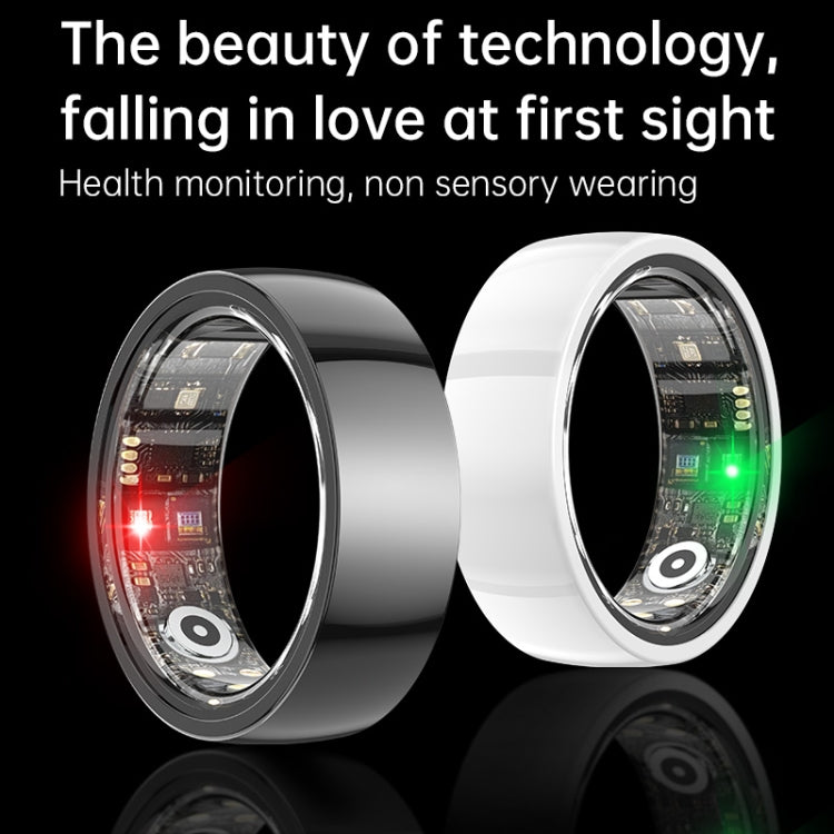 R1000 SIZE 10 Smart Ring, Support Heart Rate / Blood Oxygen / Sleep / Multiple Sports Modes(White) - Smart Rings / Smart Telephones by buy2fix | Online Shopping UK | buy2fix