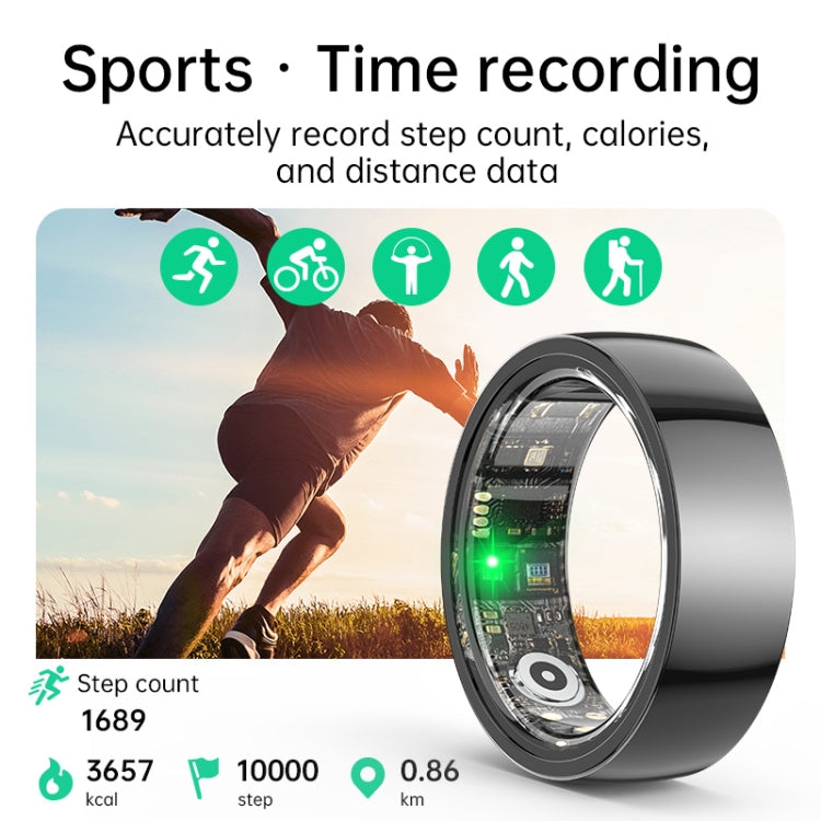 R1000 SIZE 11 Smart Ring, Support Heart Rate / Blood Oxygen / Sleep / Multiple Sports Modes(White) - Smart Rings / Smart Telephones by buy2fix | Online Shopping UK | buy2fix