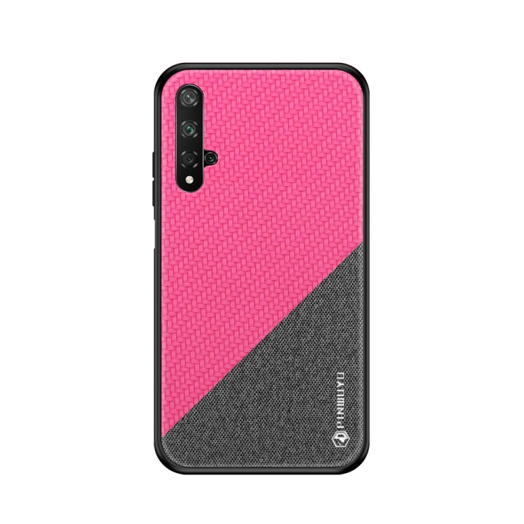 PINWUYO Honors Series Shockproof PC + TPU Protective Case for Huawei Honor 20(Red) - Honor Cases by PINWUYO | Online Shopping UK | buy2fix