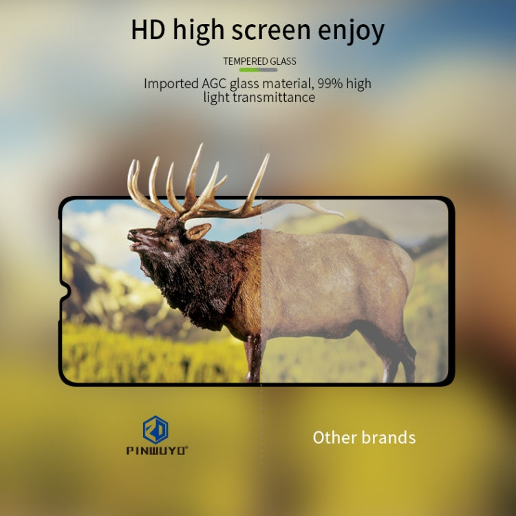 PINWUYO 9H 2.5D Full Screen Tempered Glass Film for vivo iQOO Pro 5G(Black) - vivo Tempered Glass by PINWUYO | Online Shopping UK | buy2fix