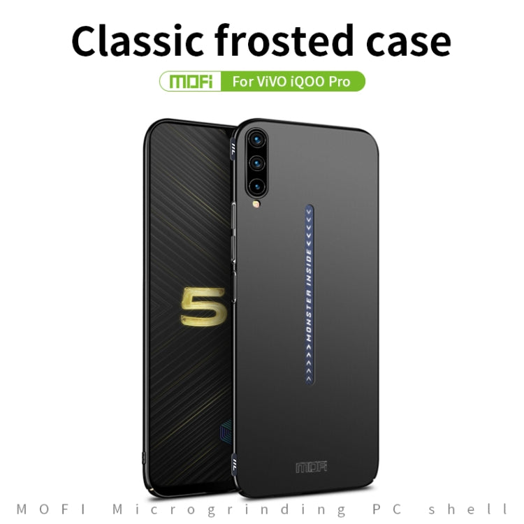 For ViVO iQOO Pro MOFI Frosted PC Ultra-thin Hard Case(Blue) - vivo Cases by MOFI | Online Shopping UK | buy2fix