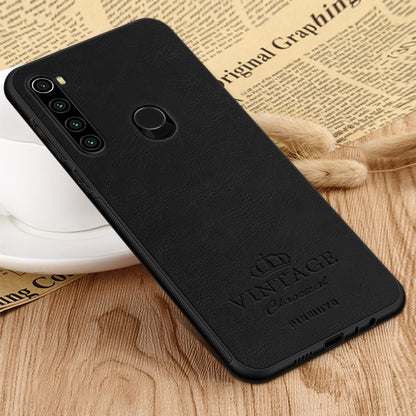 For Xiaomi Redmi Note 8T PINWUYO Pin Rui Series Classical PU Leather + PC + TPU Anti-fall All-inclusive Case (Black) - Xiaomi Cases by PINWUYO | Online Shopping UK | buy2fix