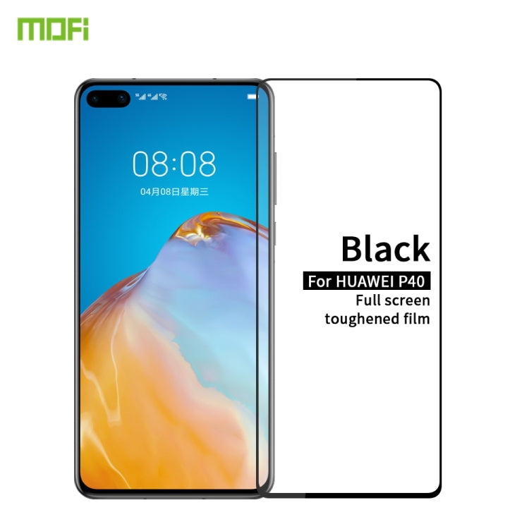 For Huawei P40 MOFI 9H 2.5D Full Screen Tempered Glass Film - Huawei Tempered Glass by MOFI | Online Shopping UK | buy2fix