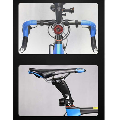 Bicycle Smart Sensor Brake Light USB Tail Light Warning Light(Black) - Taillights by buy2fix | Online Shopping UK | buy2fix