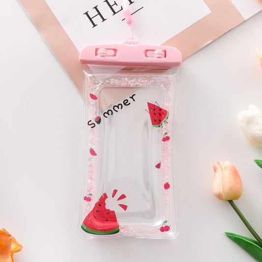 5 PCS Cartoon Transparent Swimming Inflatable Air Bag Floating Mobile Phone Waterproof Bag, Random Color Delivery - Waterproof Bag by buy2fix | Online Shopping UK | buy2fix