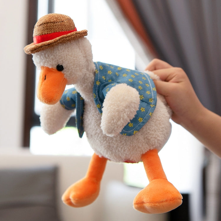 Repeat Duck Tricky Duck Learn Talking Singing Plush Duck Toy, Style:USB Charging+Recording - Electronic Pets by buy2fix | Online Shopping UK | buy2fix