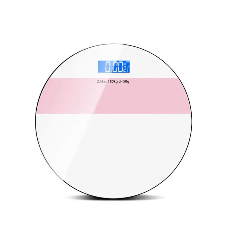 Body Weight Scale USB Home Body Fat Scale Battery Version(White Pink) - Body Scales by buy2fix | Online Shopping UK | buy2fix