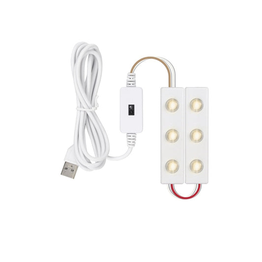 2 in 1 LED Mirror Front Lamp USB Infrared Sensor Makeup Mirror Fill Light - Sensor LED Lights by buy2fix | Online Shopping UK | buy2fix
