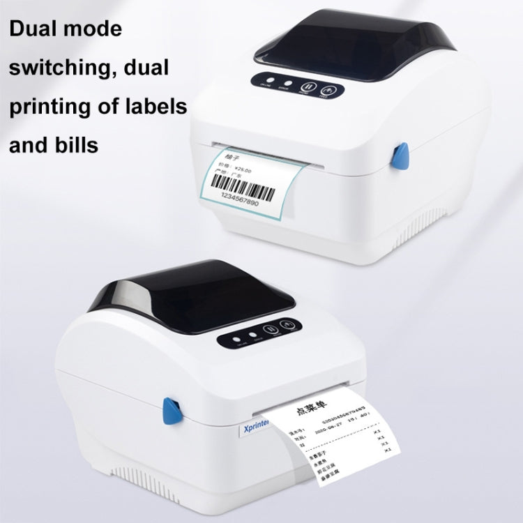 Xprinter XP-320B 80mm Thermal Barcode Supermarket Cashier Label Printer, Spec: USB(UK Plug) - Printer by Xprinter | Online Shopping UK | buy2fix