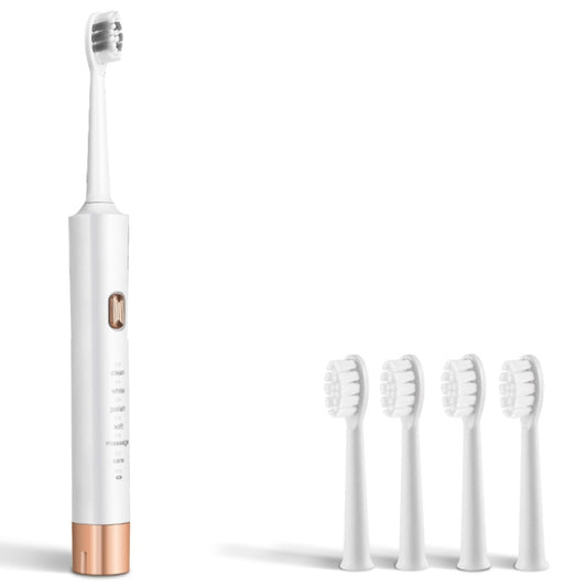 AW-175 Adult Household USB Sonic Electric Toothbrush Couple Toothbrush(White) - Toothbrushes by buy2fix | Online Shopping UK | buy2fix