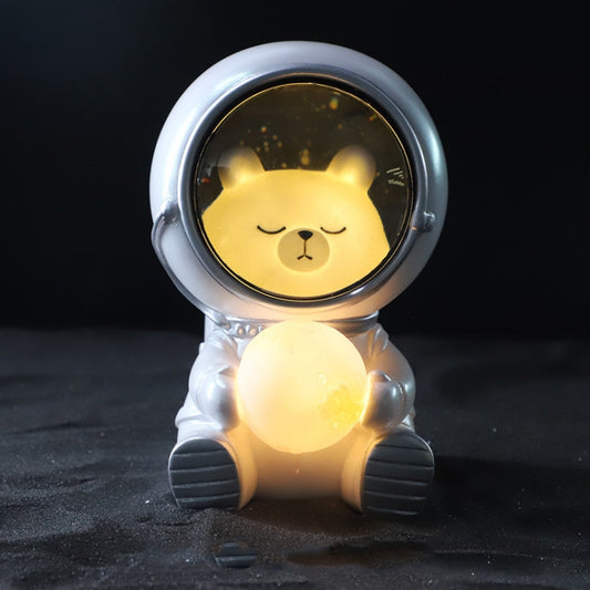 W1153 Resin Planet Night Light Home Decorations, Style: Bear Astronaut - Night Lights by buy2fix | Online Shopping UK | buy2fix