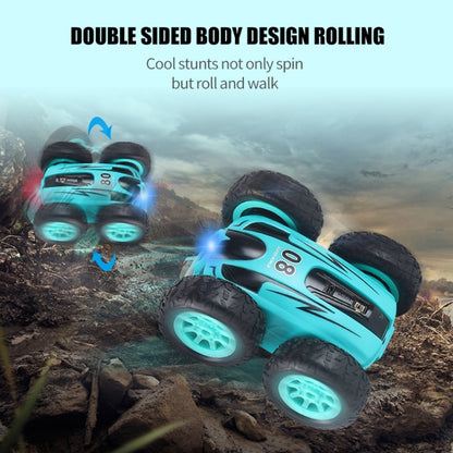 RD158-3 2.4G Mini High Speed Double Sided Remote Control Car Toy(English Box 08 Blue) - RC Cars by buy2fix | Online Shopping UK | buy2fix