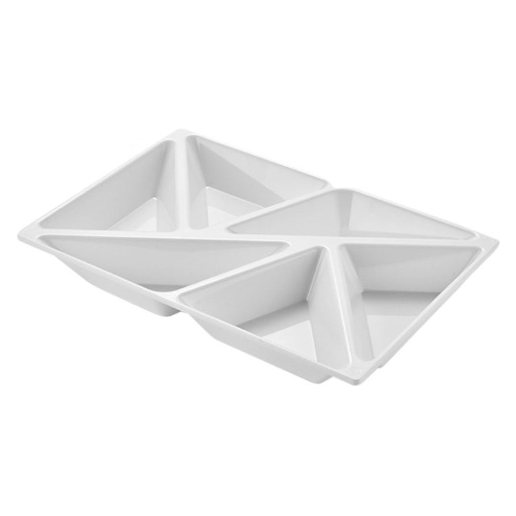 6 In 1 Multifunctional Compartmental Fruit Tray, Style: White - Cutlery Sets by buy2fix | Online Shopping UK | buy2fix