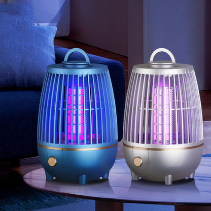 LED Mosquito Killer Lamp Home Photocatalyst USB Mushroom Mosquito Killer(Blue) - Repellents by buy2fix | Online Shopping UK | buy2fix