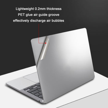 JRC Upper Cover Film + Bottom Cover Film + Full-Support Film + Touchpad Film Laptop Protective Sticker For Macbook 14Pro 2021 A2442(Dark Gray) - Protector Sticker by JRC | Online Shopping UK | buy2fix