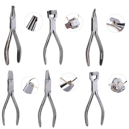 Glasses Repair Tool Pliers Set Nose Pad Temple Adjustment Tool - Pliers by buy2fix | Online Shopping UK | buy2fix