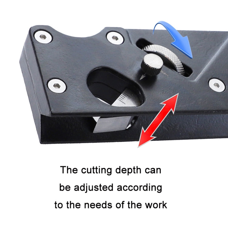 Adjustable Depth Woodworking Chamfering Planer, Specification: Sharp Knife+Fillet Knife - Wood Planers by buy2fix | Online Shopping UK | buy2fix