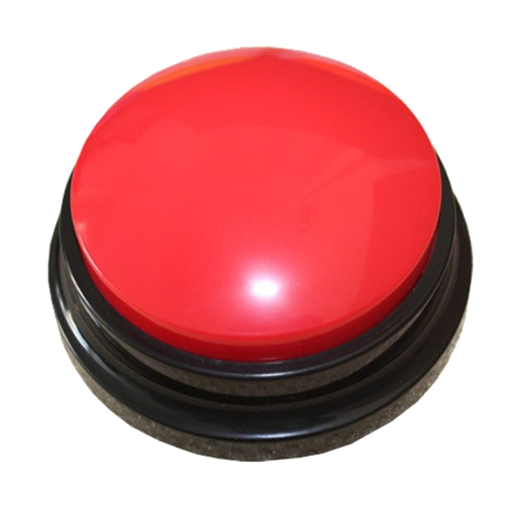 Pet Communication Button Dog Vocal Box Recording Vocalizer, Style: Recording Model(Red) - Training Aids by buy2fix | Online Shopping UK | buy2fix