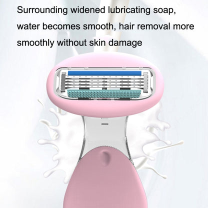 D940L Hair Removal Instrument Matching Female Manual Shaving Knife(Pink) - Hair Removal by buy2fix | Online Shopping UK | buy2fix