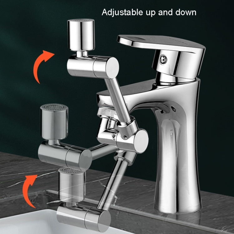 Faucet Universal Extender 1440 Degree Mechanical Arm Booster Head, Style: Copper Double Gear - Faucets & Accessories by buy2fix | Online Shopping UK | buy2fix