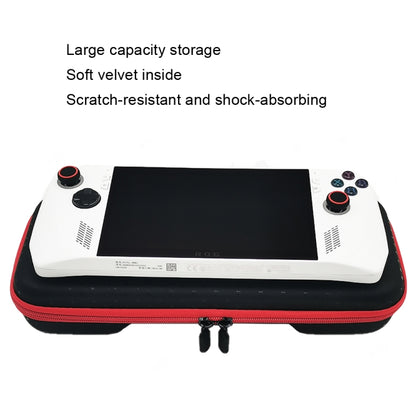 For ASUS ROG Ally Game Console Portable PU Waterproof Storage Box(Red) - Accessories by buy2fix | Online Shopping UK | buy2fix