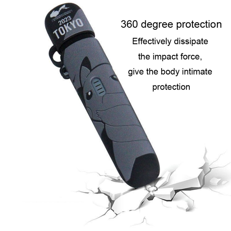 For RELX 5th Generation E Cigarette Drop-Proof Printed Protective Case Cigarette Stick Sleeve(Cyberpunk) - E Cigarette Accessories by buy2fix | Online Shopping UK | buy2fix