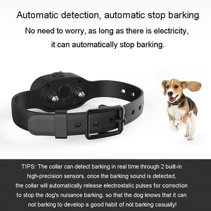 Auto Stop Barker Pet Shock Collar Dog Trainer(Orange) - Training Aids by buy2fix | Online Shopping UK | buy2fix