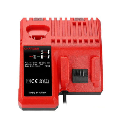 M12-18C For Milwaukee 18V Power Tools Battery Charger, Plug: US - Electric Saws & Accessories by buy2fix | Online Shopping UK | buy2fix