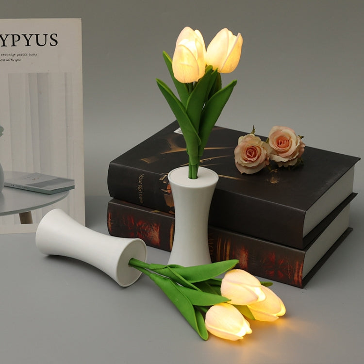 1.5V Tulip LED Night Light Indoor Decoration Sleeping Lamp Simulation Flower Ambient Light - Night Lights by buy2fix | Online Shopping UK | buy2fix