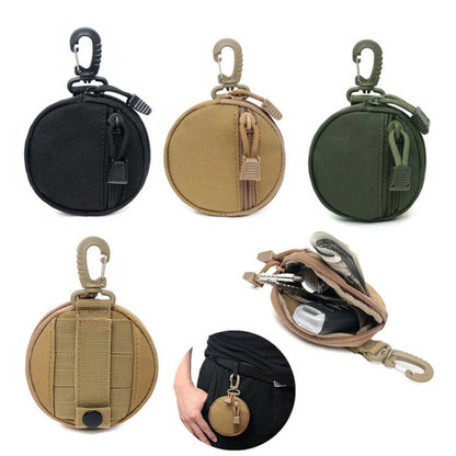 Pocket Portable Mini Coin Bag Key Ring Waist Bag(Khaki) - Other Bags by buy2fix | Online Shopping UK | buy2fix