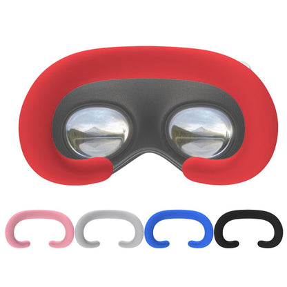 For Apple Vision Pro Silicone Eye Mask Sweatproof Dustproof Replaceable Silicone Case(White) - VR Accessories by buy2fix | Online Shopping UK | buy2fix