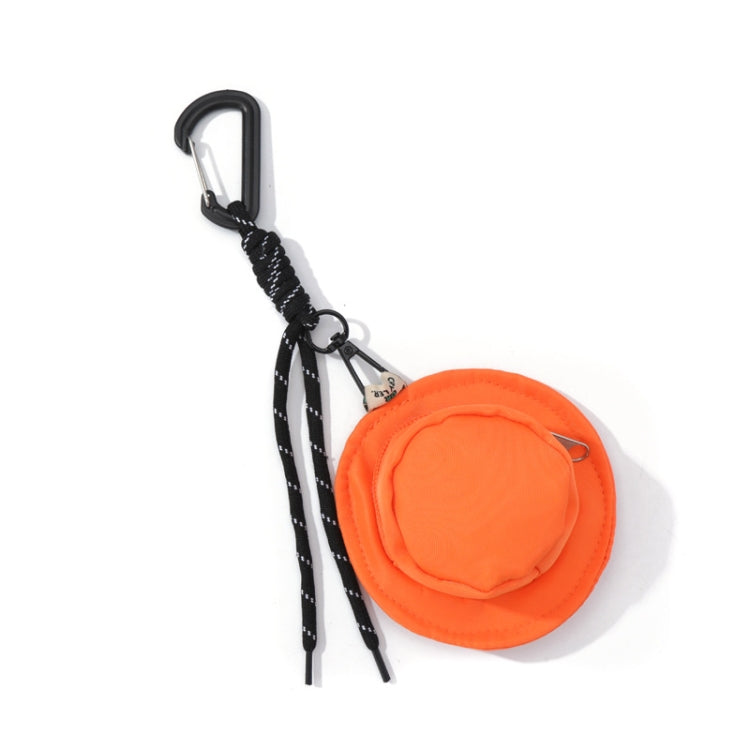 Portable Fisherman Hat Bag Coin Key Pouch Mini Bag Hanger, Color: Orange - Wallets by buy2fix | Online Shopping UK | buy2fix