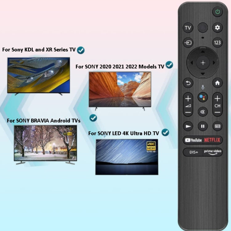 RMF-TX800U Bluetooth Voice Remote Control For Sony KDL And XR /4K BRAVIA TV - TV by buy2fix | Online Shopping UK | buy2fix