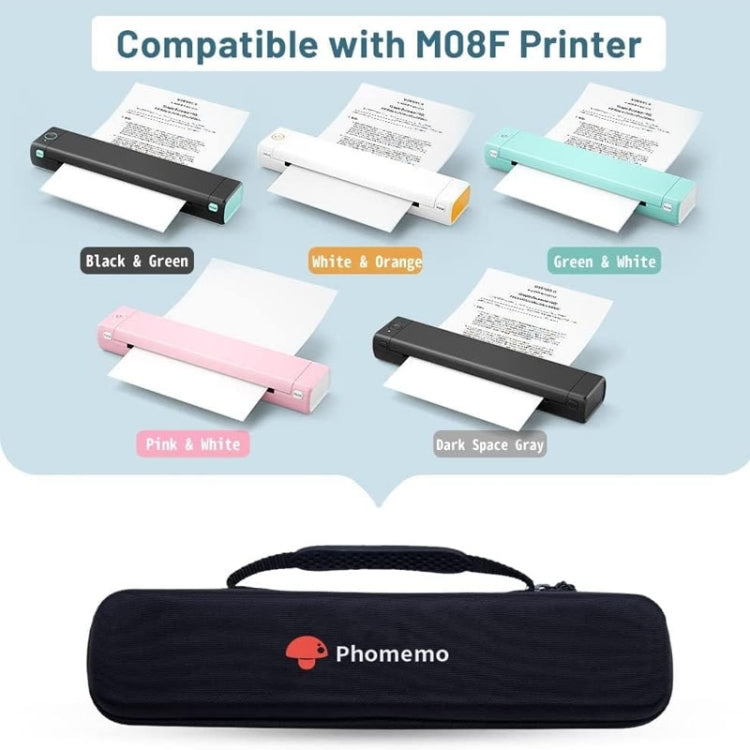 Phomemo Portable Storage Bag For M08F / P831 Printer(Black) - Printer Accessories by Phomemo | Online Shopping UK | buy2fix
