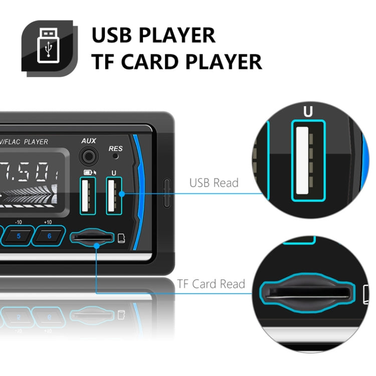 Dual USB Car DAB Digital U Disk Card Bluetooth Radio MP3 Player(SWM-M4) - Car MP3 & MP4 & MP5 by buy2fix | Online Shopping UK | buy2fix