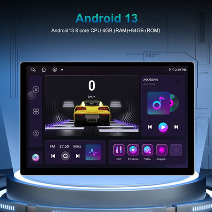 13.1 inch 4+64G Android Large Screen Navigator With Universal Map APK / Carplay / Reverse Car Image(Standard) - Car MP3 & MP4 & MP5 by buy2fix | Online Shopping UK | buy2fix