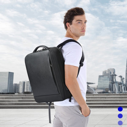 Bopai AL-61-122631B Large Capacity Cowhide Laptop Backpack With USB+Type-C Port(High-end Version) - Backpack by Bopai | Online Shopping UK | buy2fix